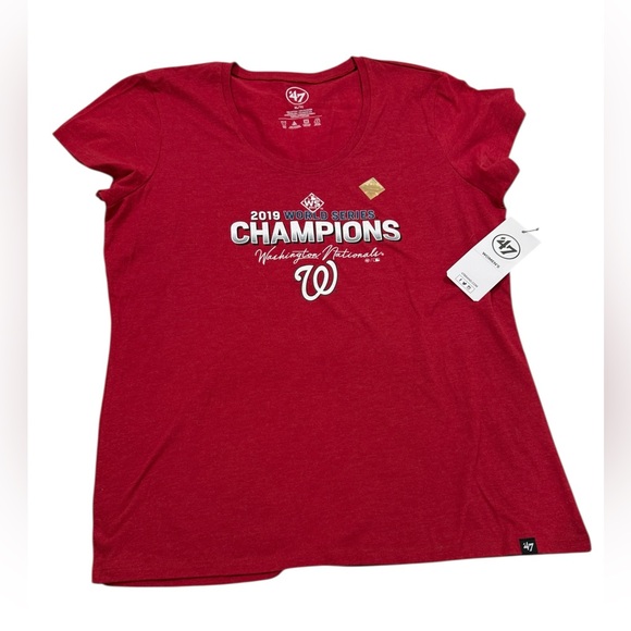 47 Tops - 🥎Washington Nationals 2019 World Series Championship Tee Shirt XL